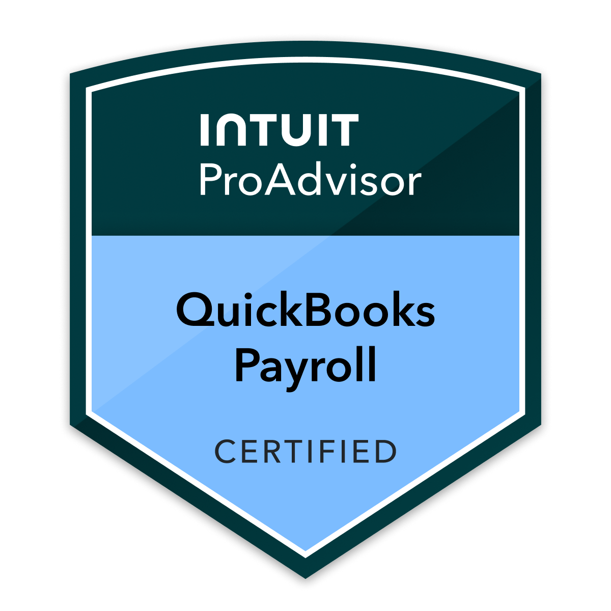 Intuit QuickBooks ProAdvisor QuickBooks Payroll Certified badge